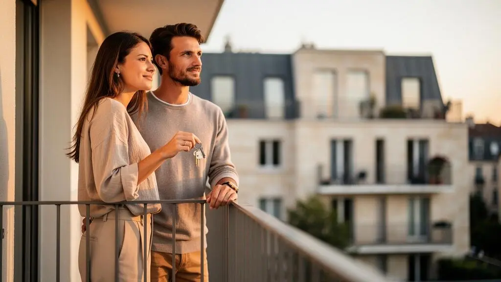 Façade d'un immeuble résidentiel neuf en France symbolisant les économies réalisées sur 10 ans face à l'ancien