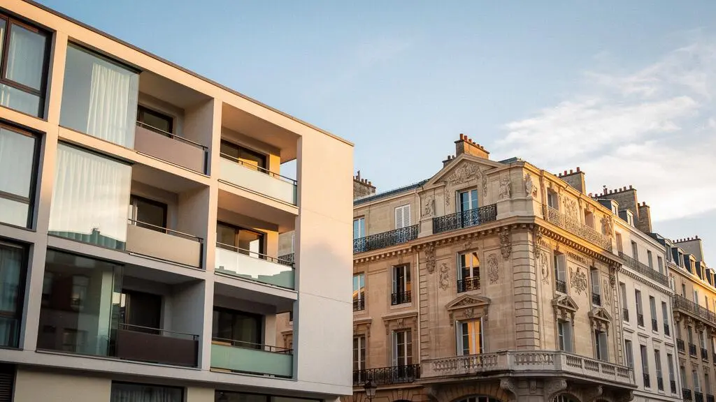 Façade d'un immeuble résidentiel neuf en France illustrant l'investissement locatif Pinel et la réduction d'impôt sur 12 ans