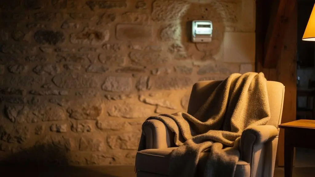 Compteur électrique dans une maison française symbolisant la maîtrise et la réduction de la facture d'électricité
